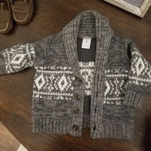 Grey cardigan